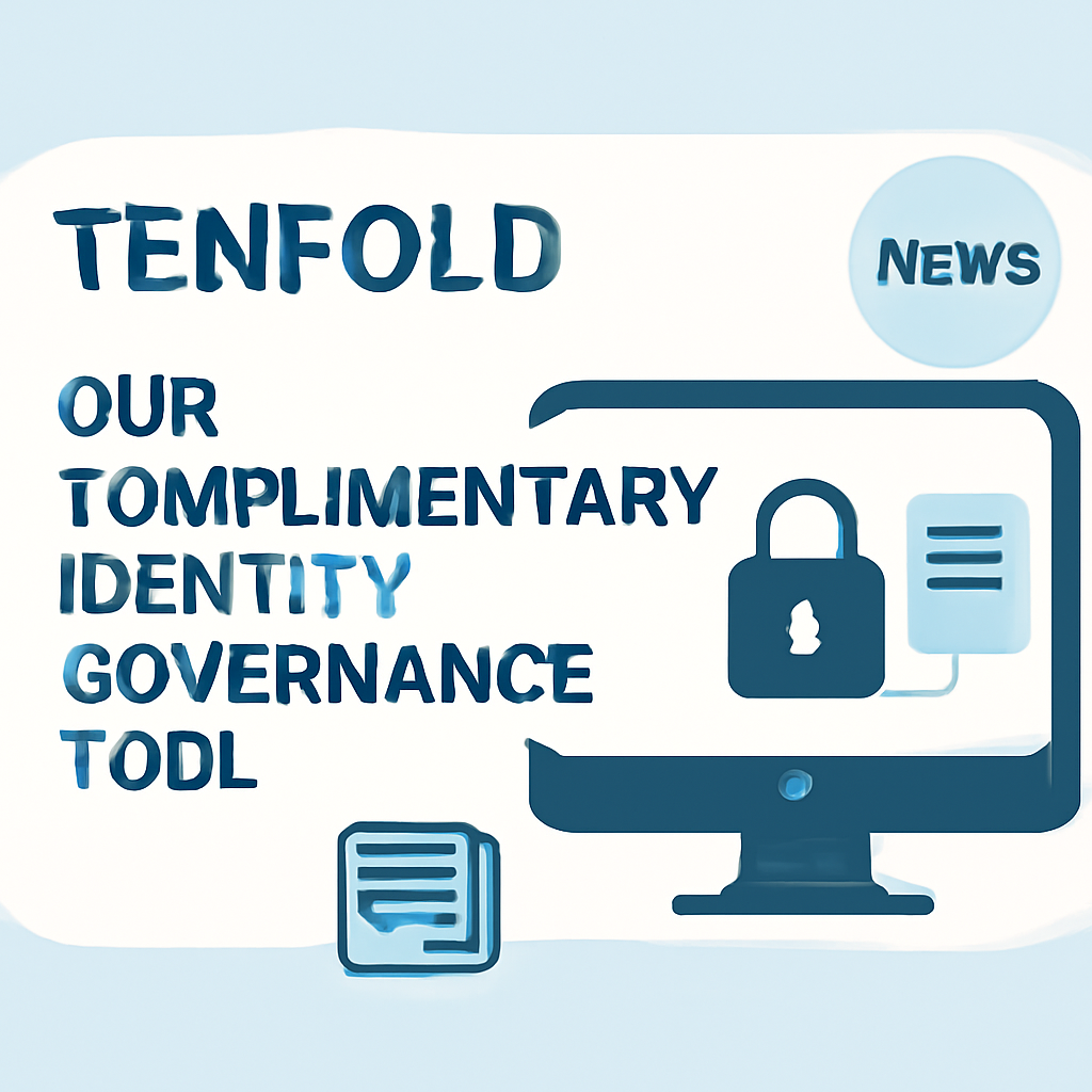 tenfold CE: Our complimentary Identity Governance tool has received 2 new features